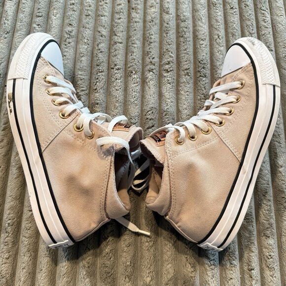 Converse All Star Chuck Taylor Mid Rose Gold US W 9 - EUR 40 Great Condition - Picture 3 of 10